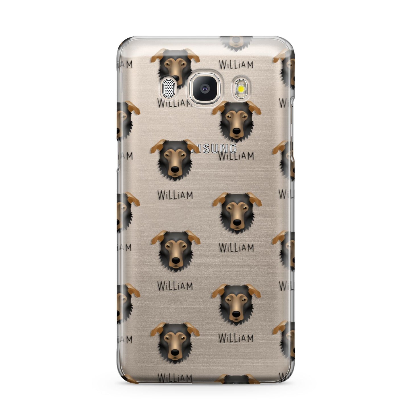 German Sheprador Icon with Name Samsung Galaxy J5 2016 Case
