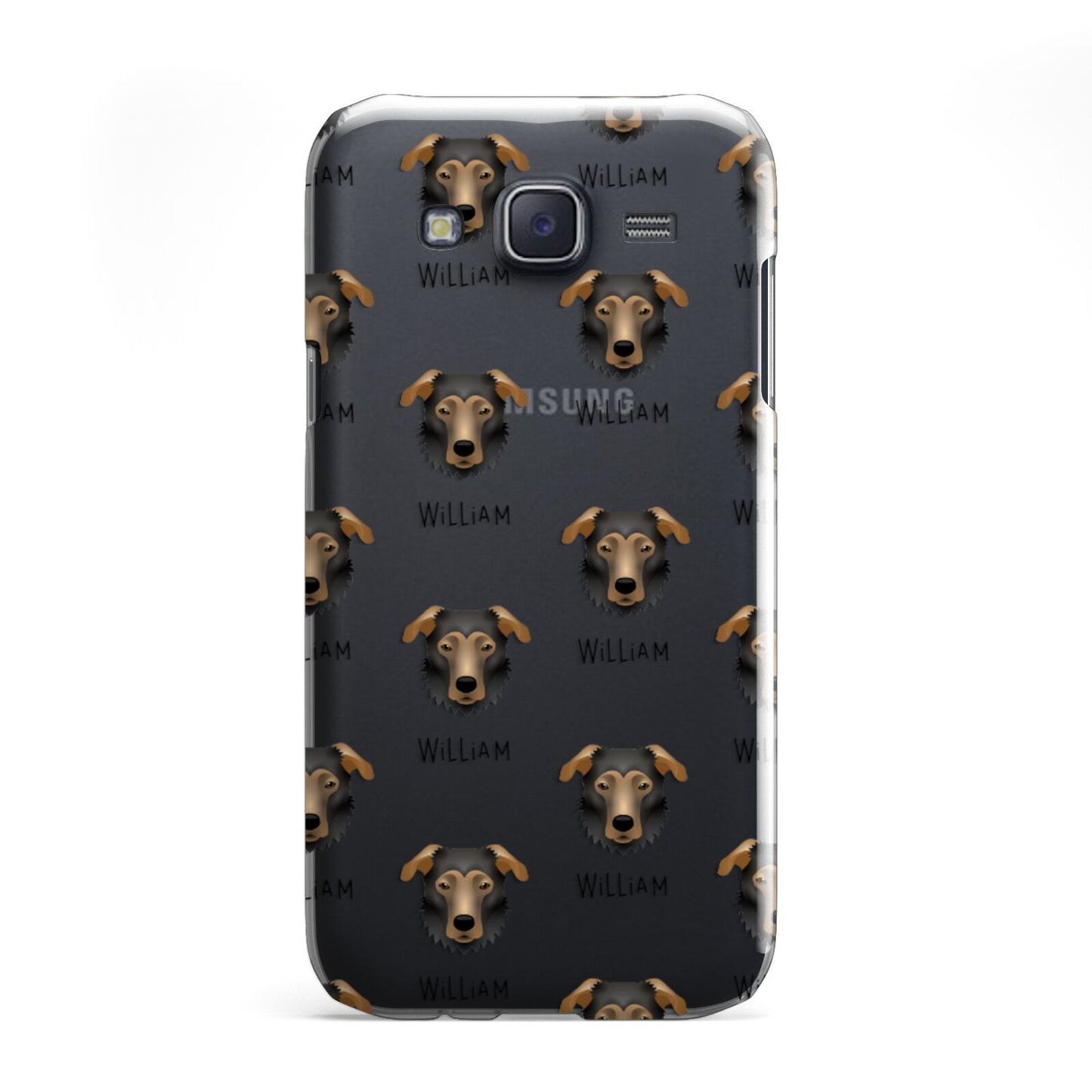 German Sheprador Icon with Name Samsung Galaxy J5 Case