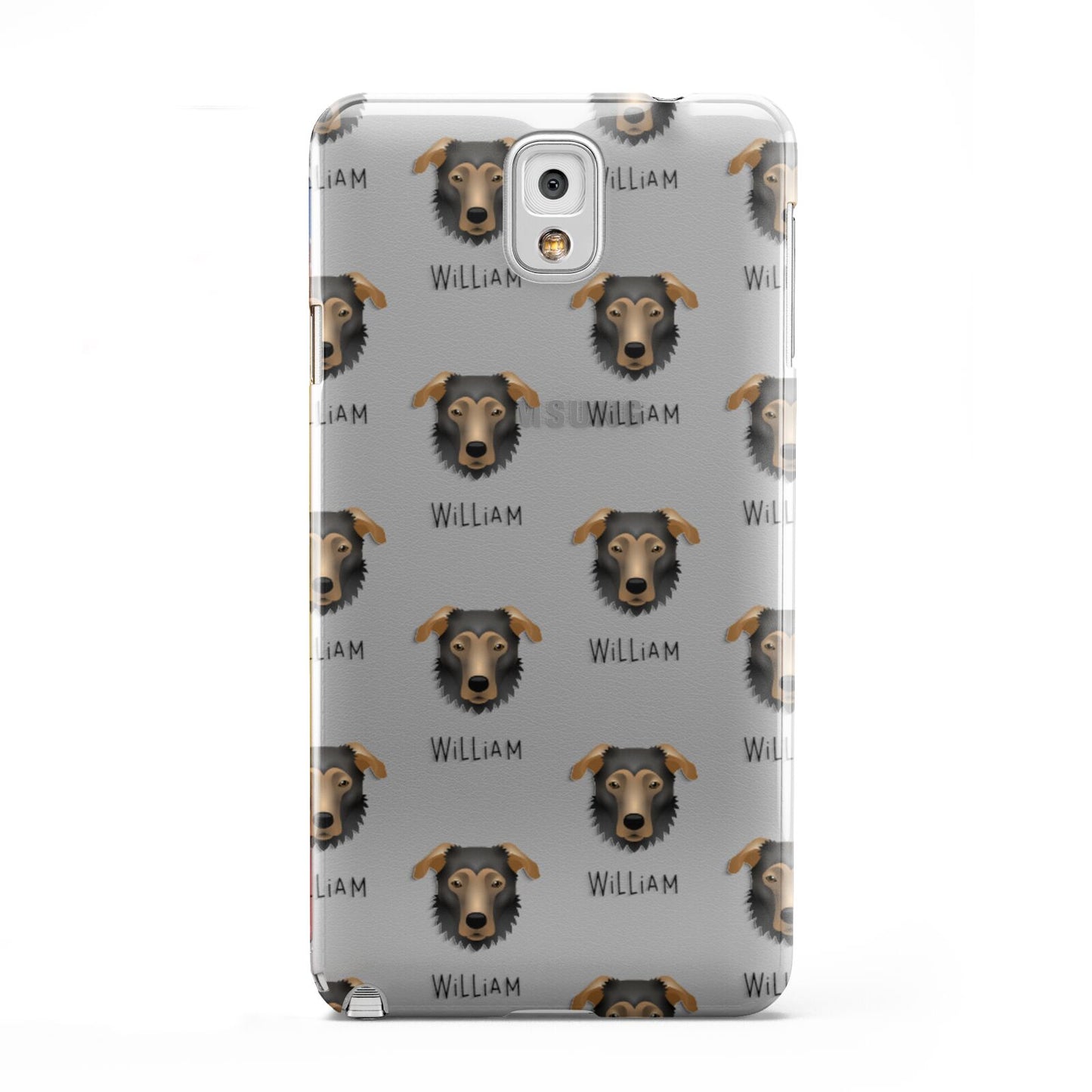 German Sheprador Icon with Name Samsung Galaxy Note 3 Case