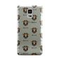 German Sheprador Icon with Name Samsung Galaxy Note 4 Case
