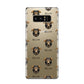 German Sheprador Icon with Name Samsung Galaxy Note 8 Case
