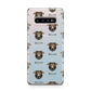 German Sheprador Icon with Name Samsung Galaxy S10 Plus Case