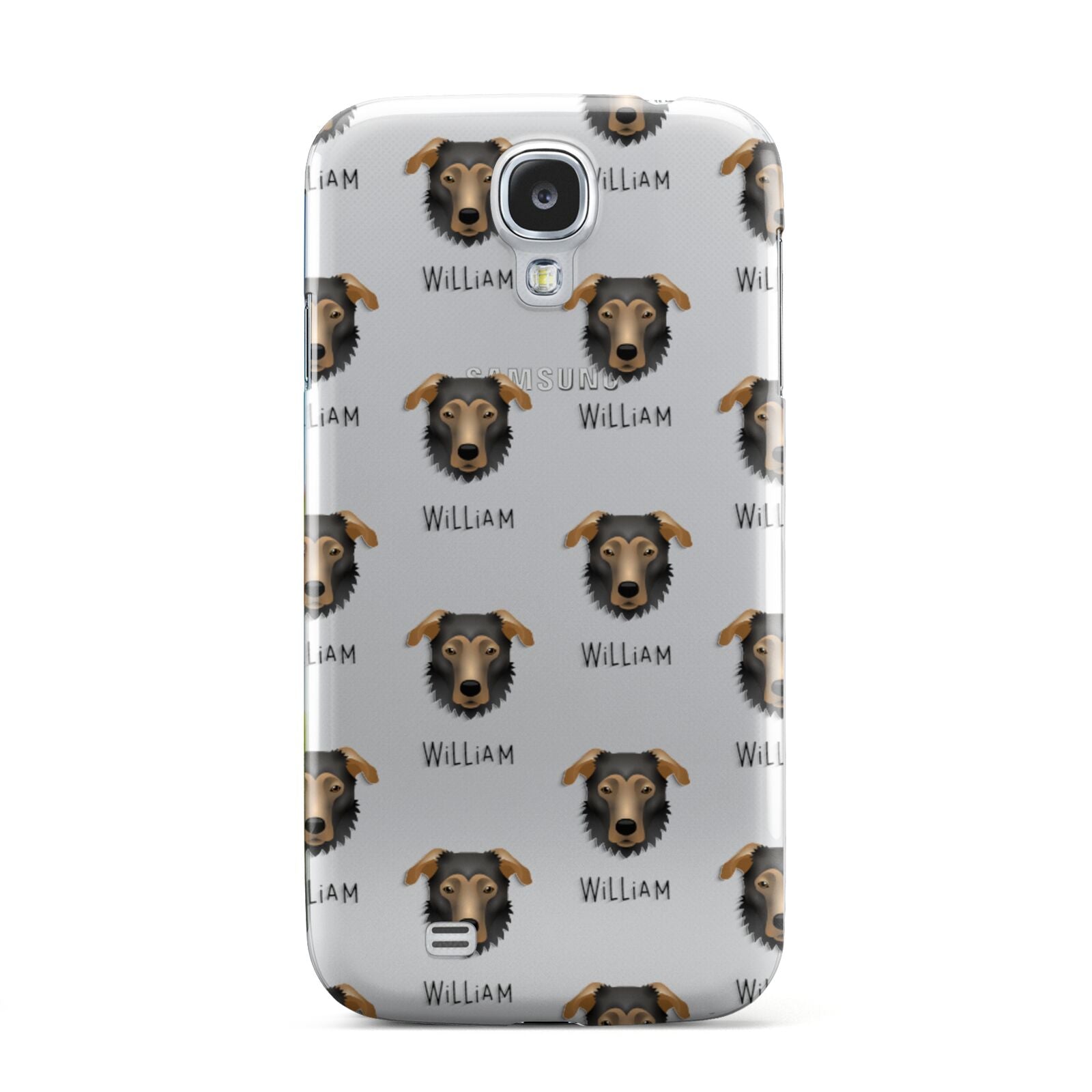 German Sheprador Icon with Name Samsung Galaxy S4 Case