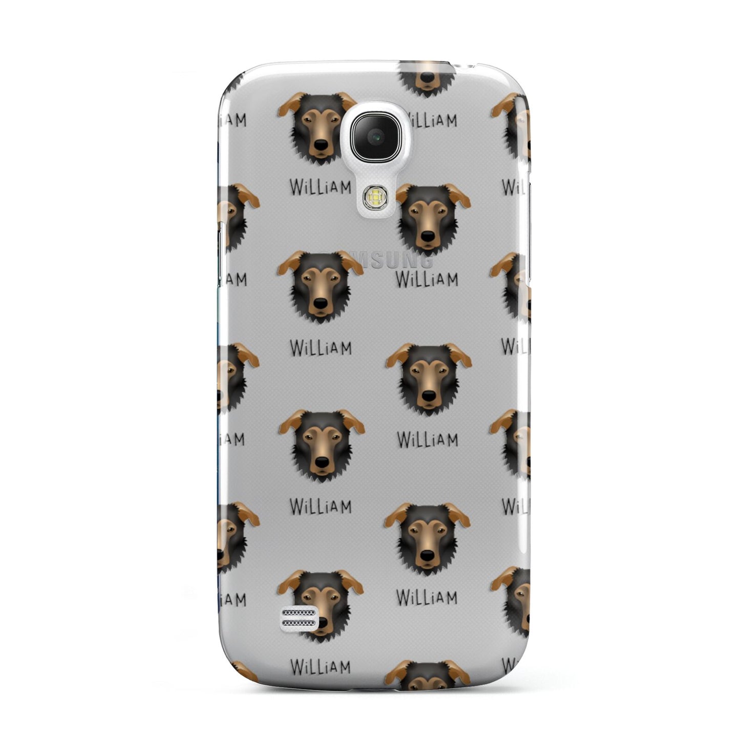 German Sheprador Icon with Name Samsung Galaxy S4 Mini Case