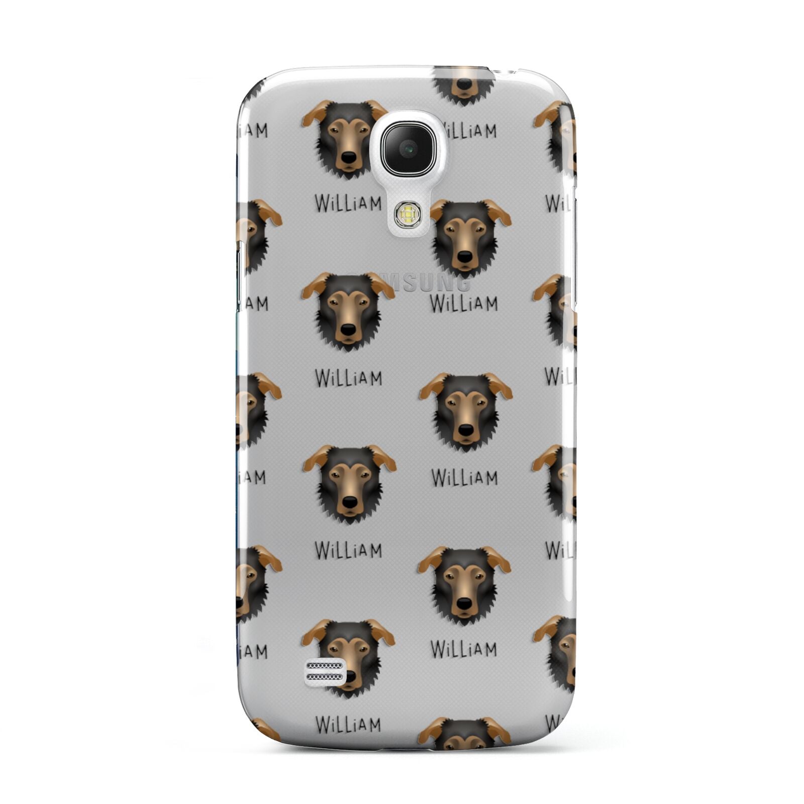 German Sheprador Icon with Name Samsung Galaxy S4 Mini Case