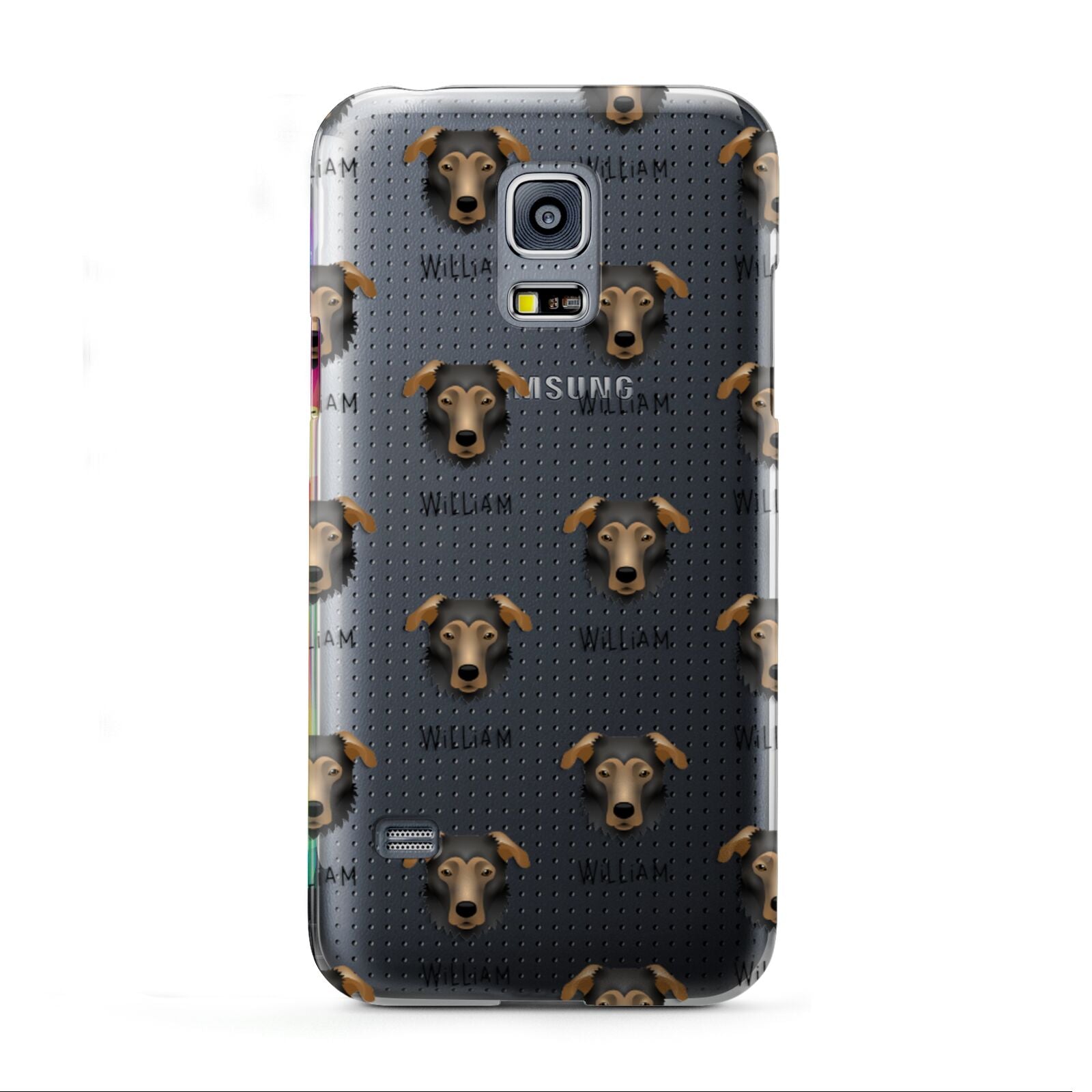 German Sheprador Icon with Name Samsung Galaxy S5 Mini Case