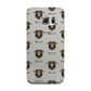 German Sheprador Icon with Name Samsung Galaxy S6 Edge Case