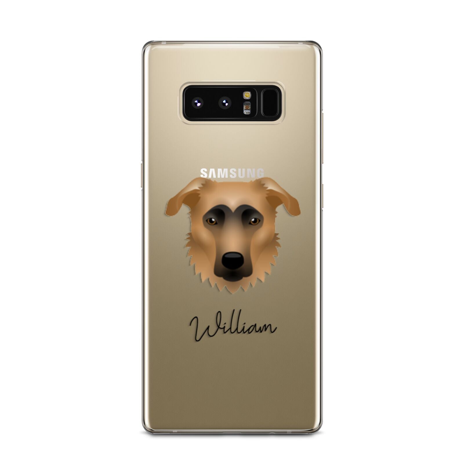 German Sheprador Personalised Samsung Galaxy Note 8 Case