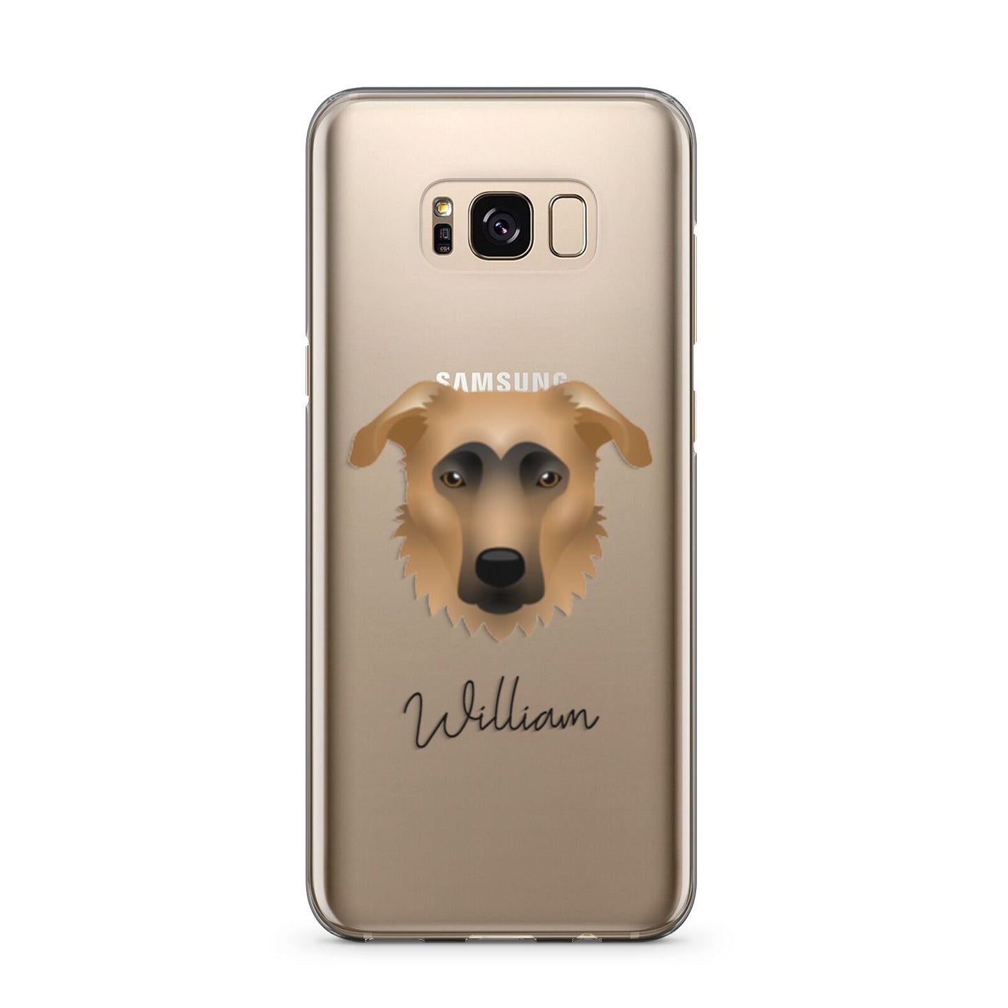 German Sheprador Personalised Samsung Galaxy S8 Plus Case