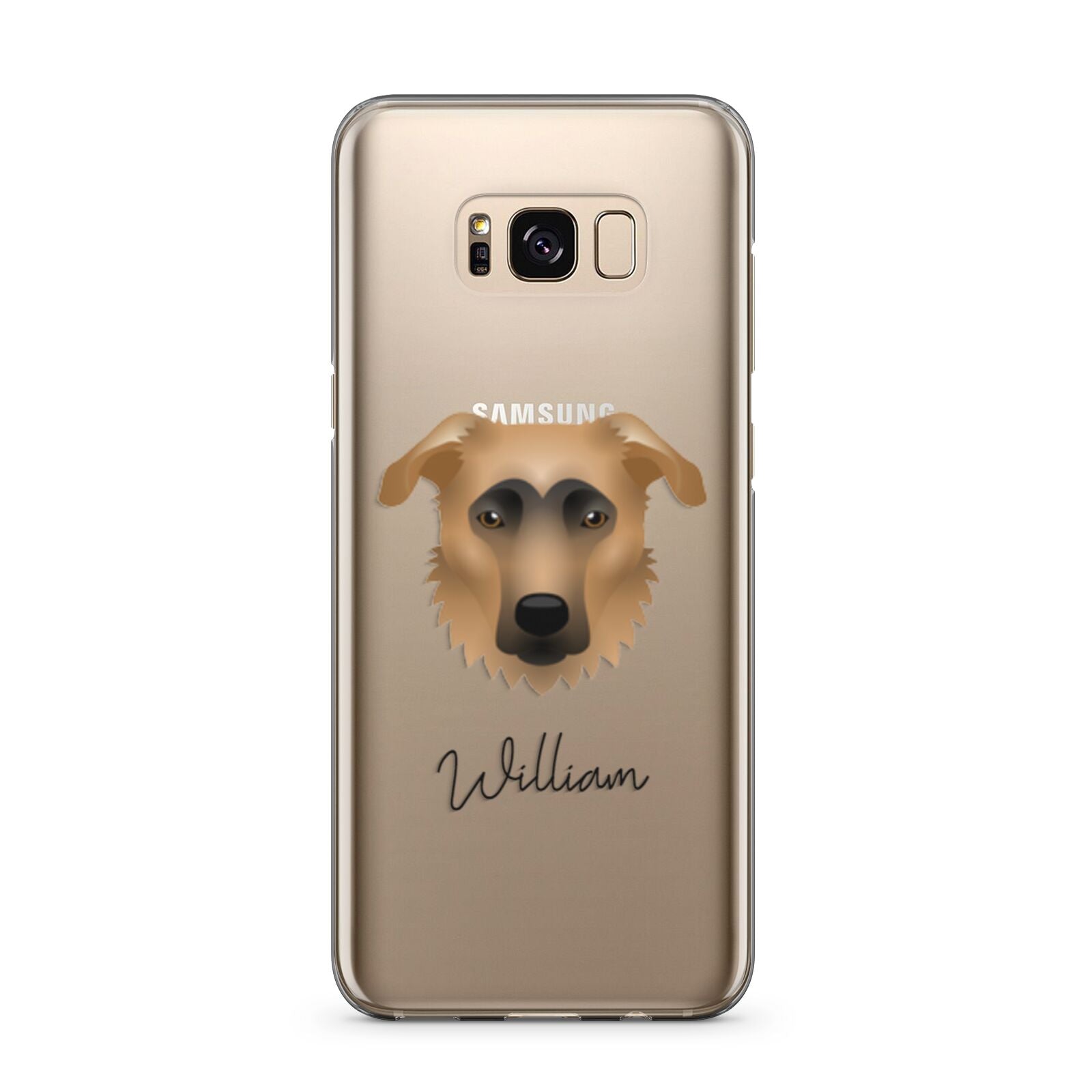 German Sheprador Personalised Samsung Galaxy S8 Plus Case
