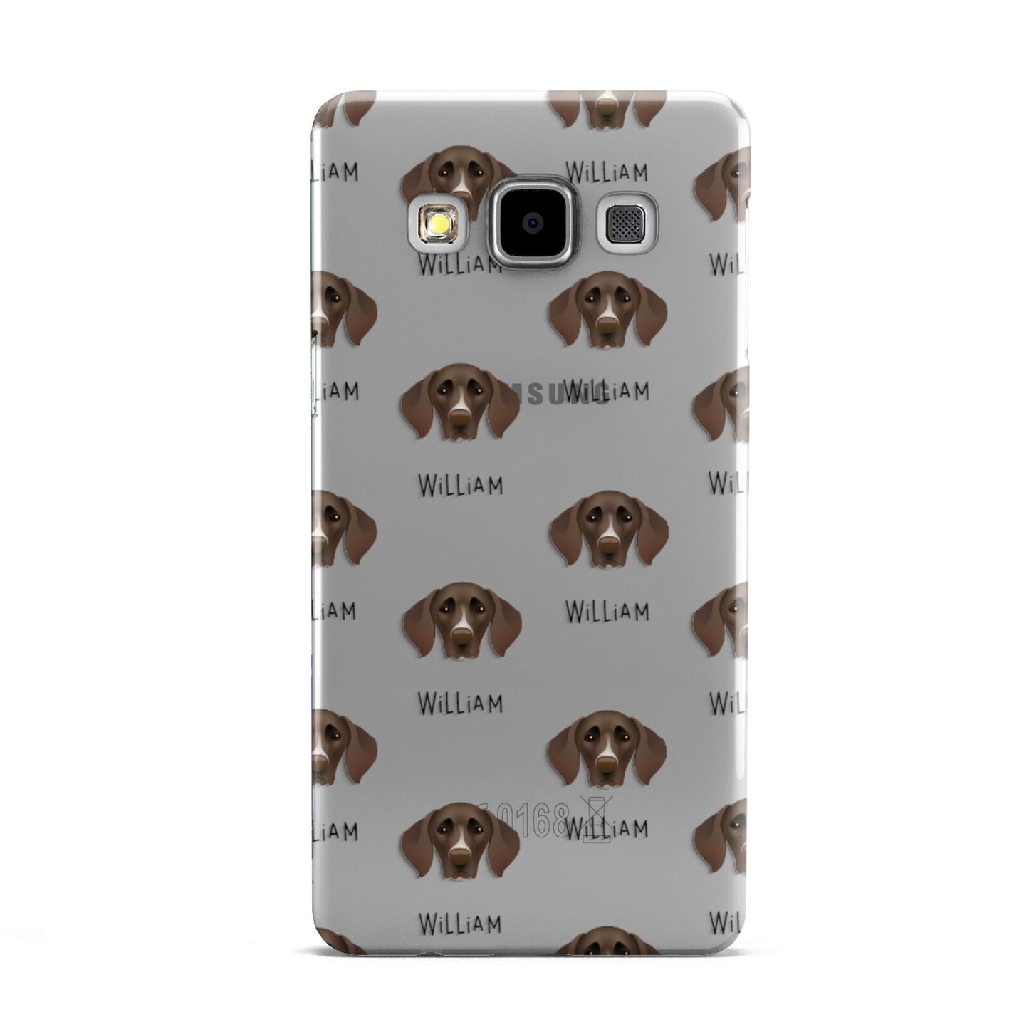 German Shorthaired Pointer Icon with Name Samsung Galaxy A5 Case
