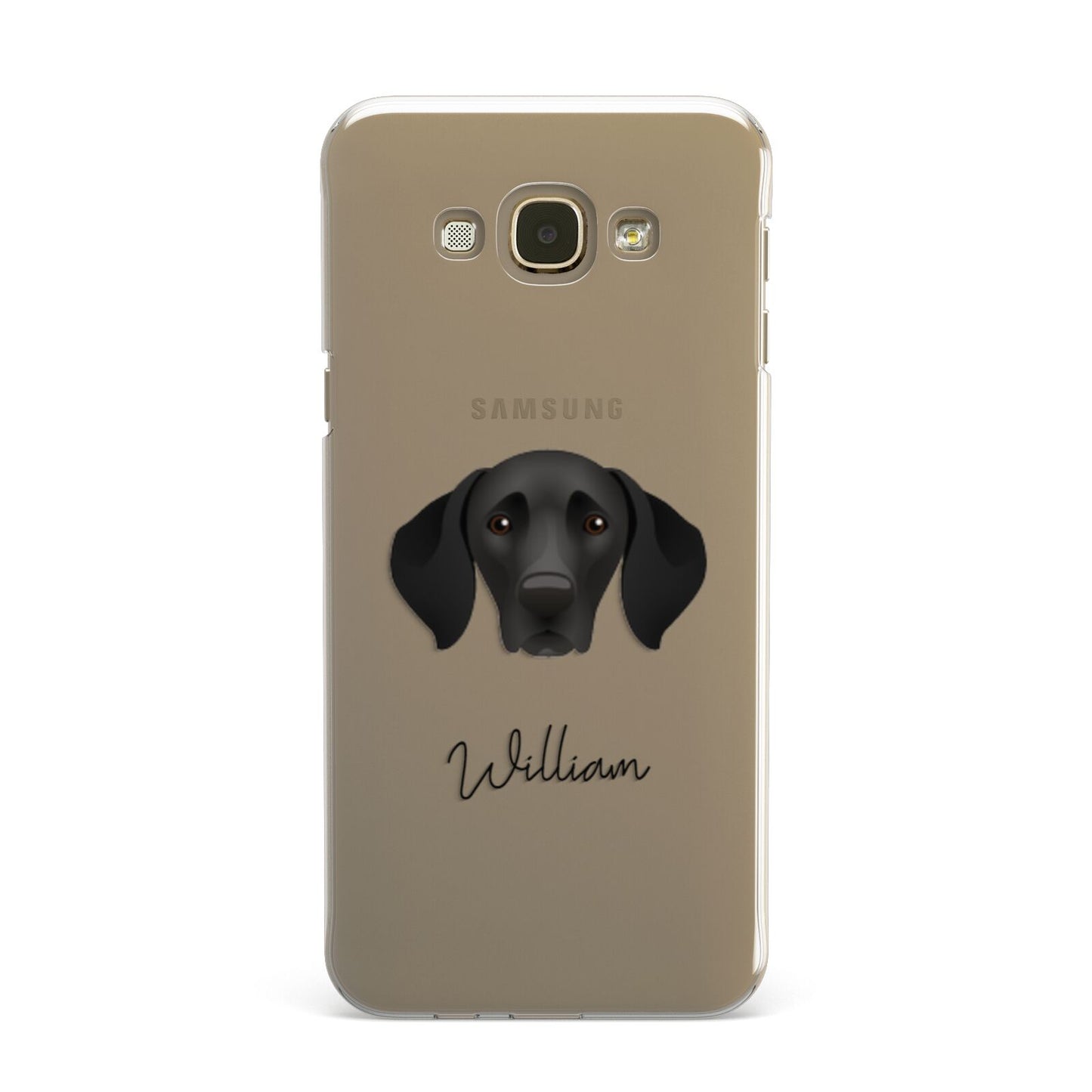 German Shorthaired Pointer Personalised Samsung Galaxy A8 Case
