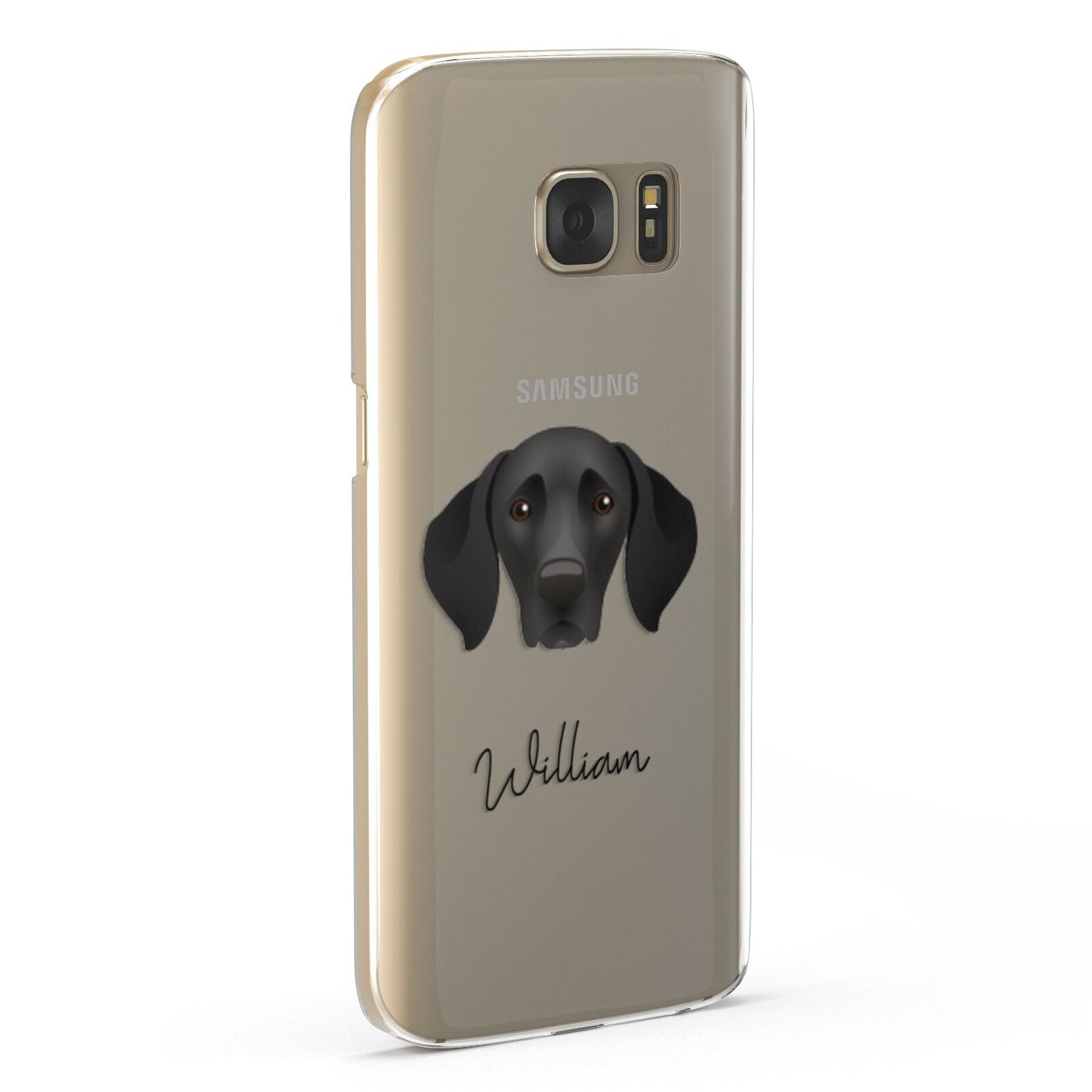 German Shorthaired Pointer Personalised Samsung Galaxy Case Fourty Five Degrees