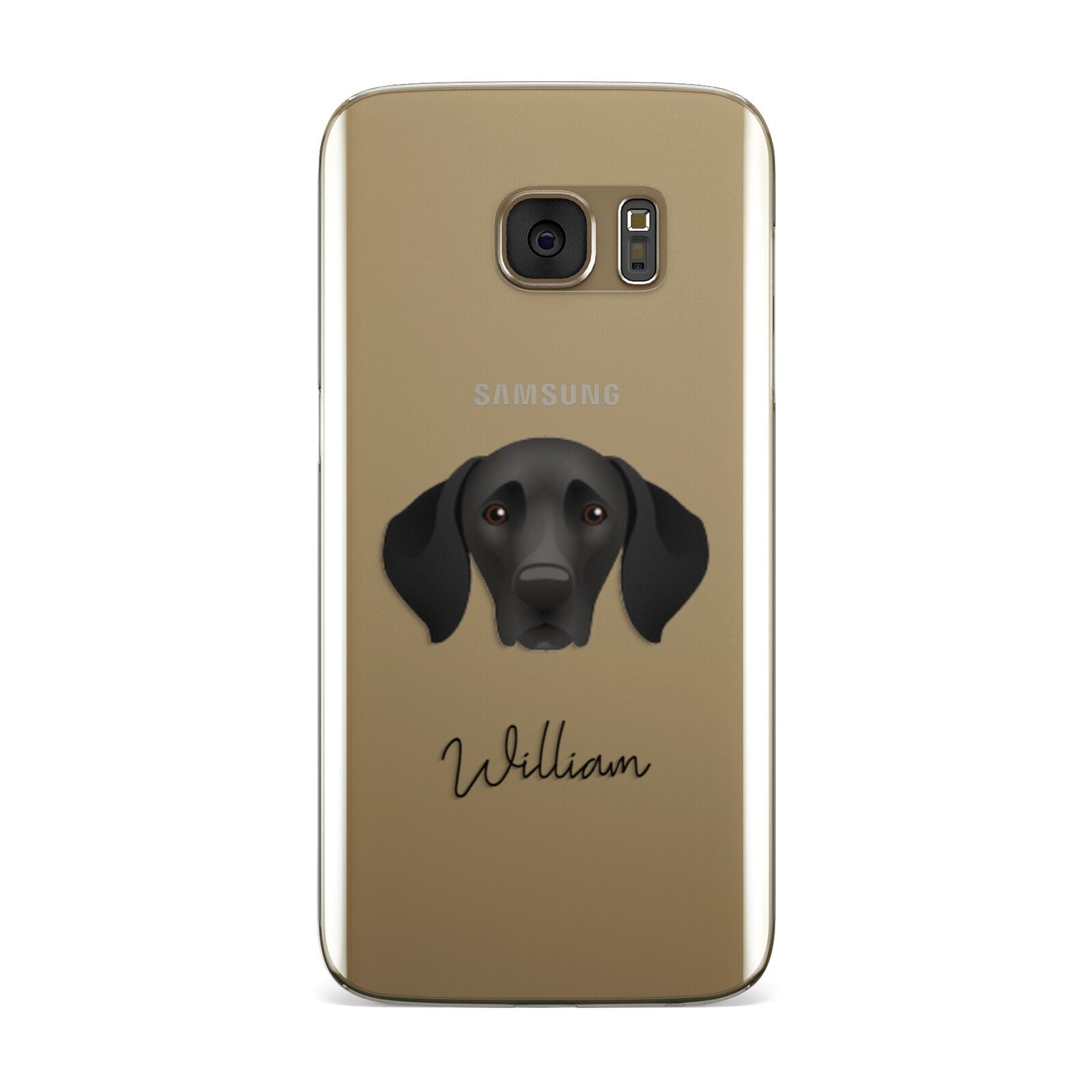 German Shorthaired Pointer Personalised Samsung Galaxy Case