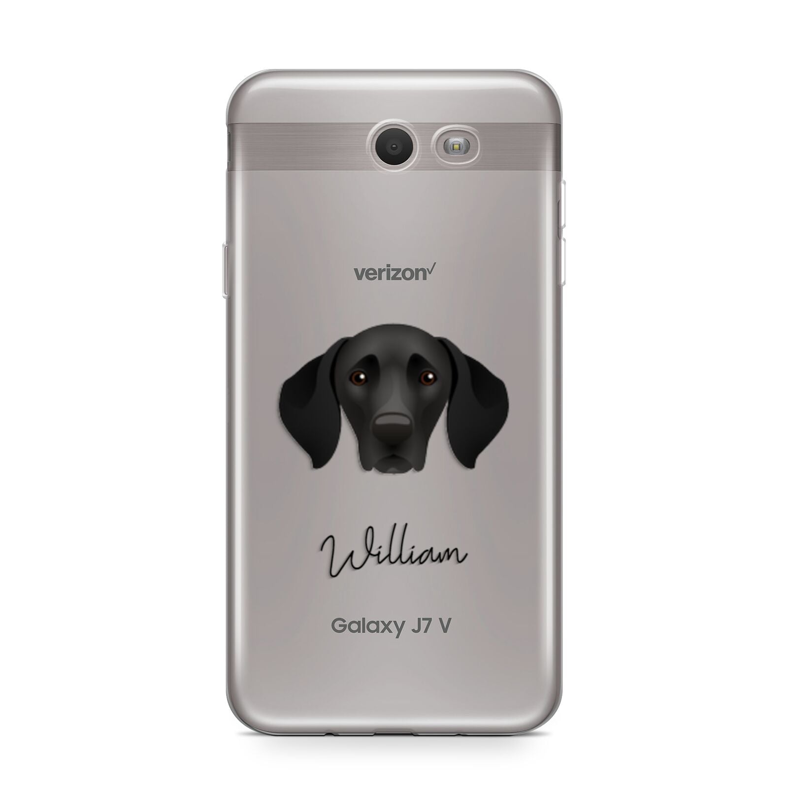 German Shorthaired Pointer Personalised Samsung Galaxy J7 2017 Case