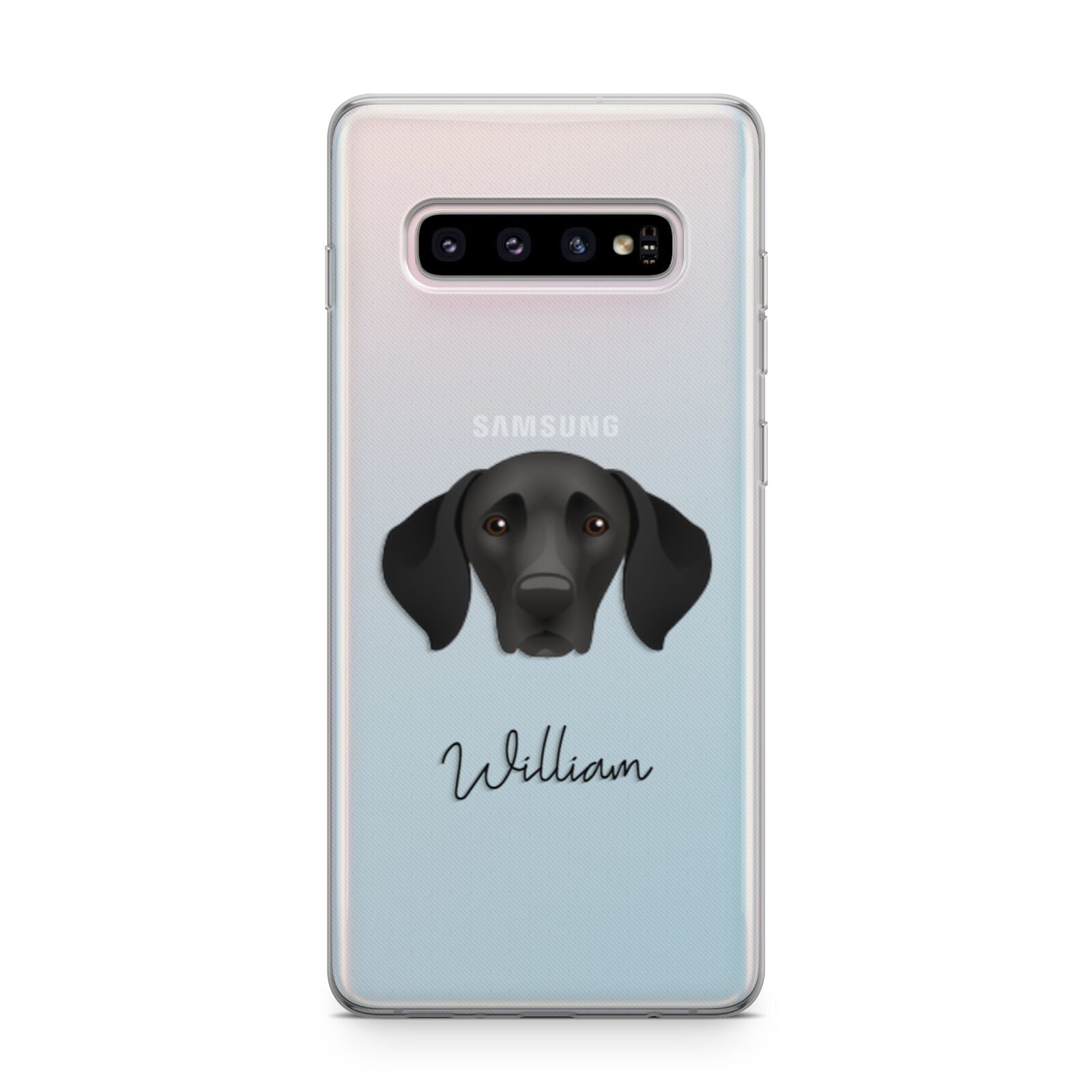 German Shorthaired Pointer Personalised Samsung Galaxy S10 Plus Case
