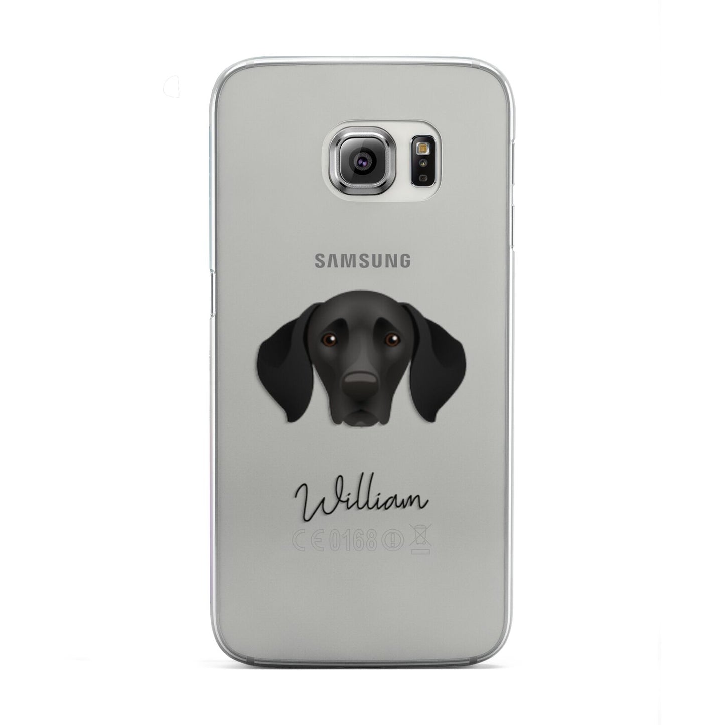 German Shorthaired Pointer Personalised Samsung Galaxy S6 Edge Case