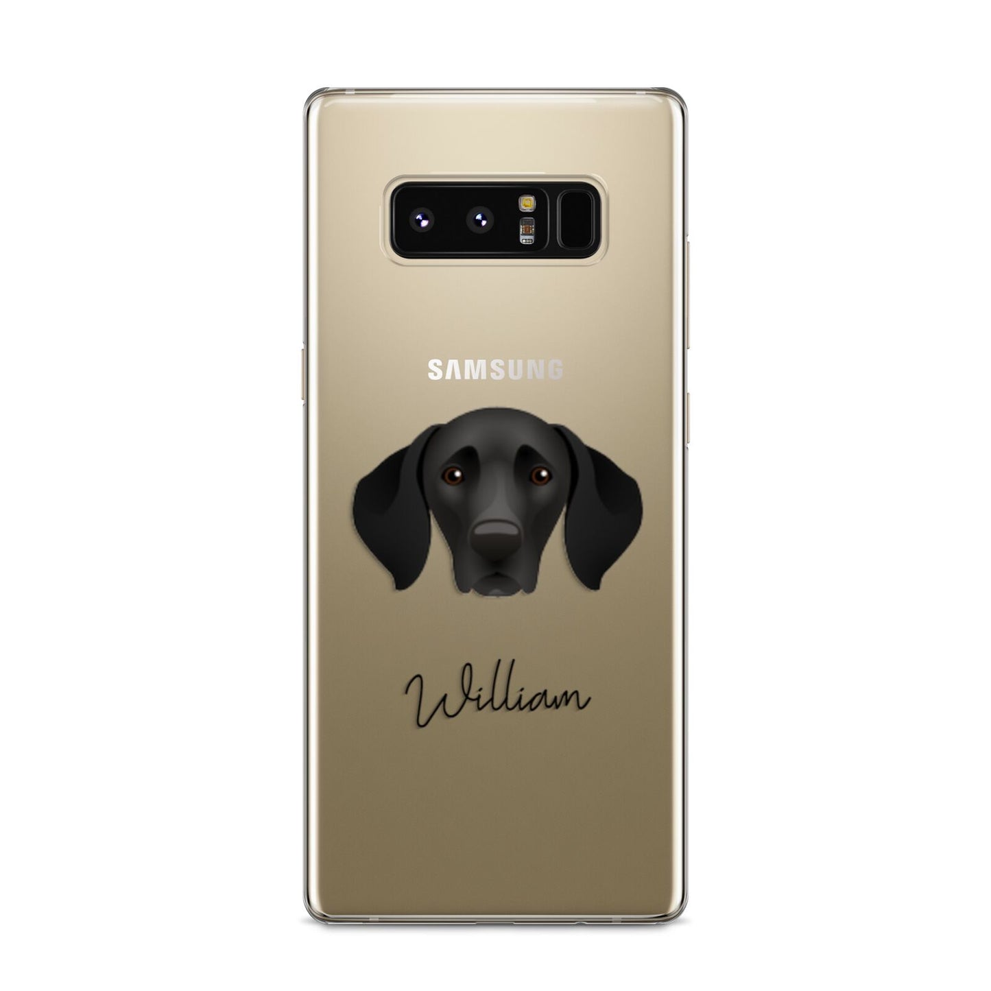 German Shorthaired Pointer Personalised Samsung Galaxy S8 Case