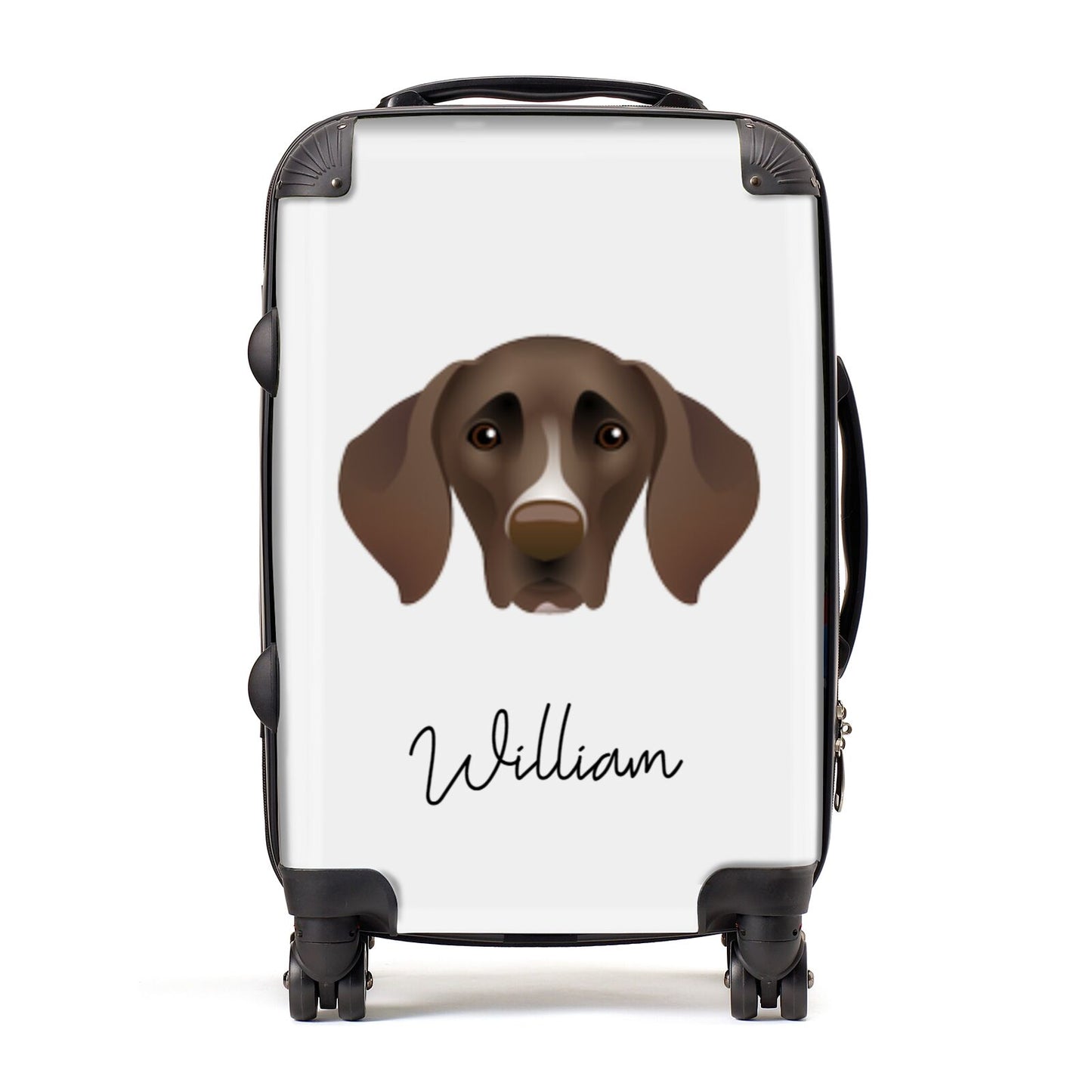 German Shorthaired Pointer Personalised Suitcase