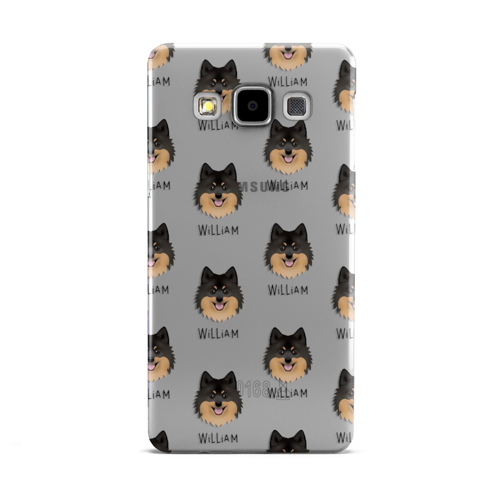 German Spitz Icon with Name Samsung Galaxy A5 Case