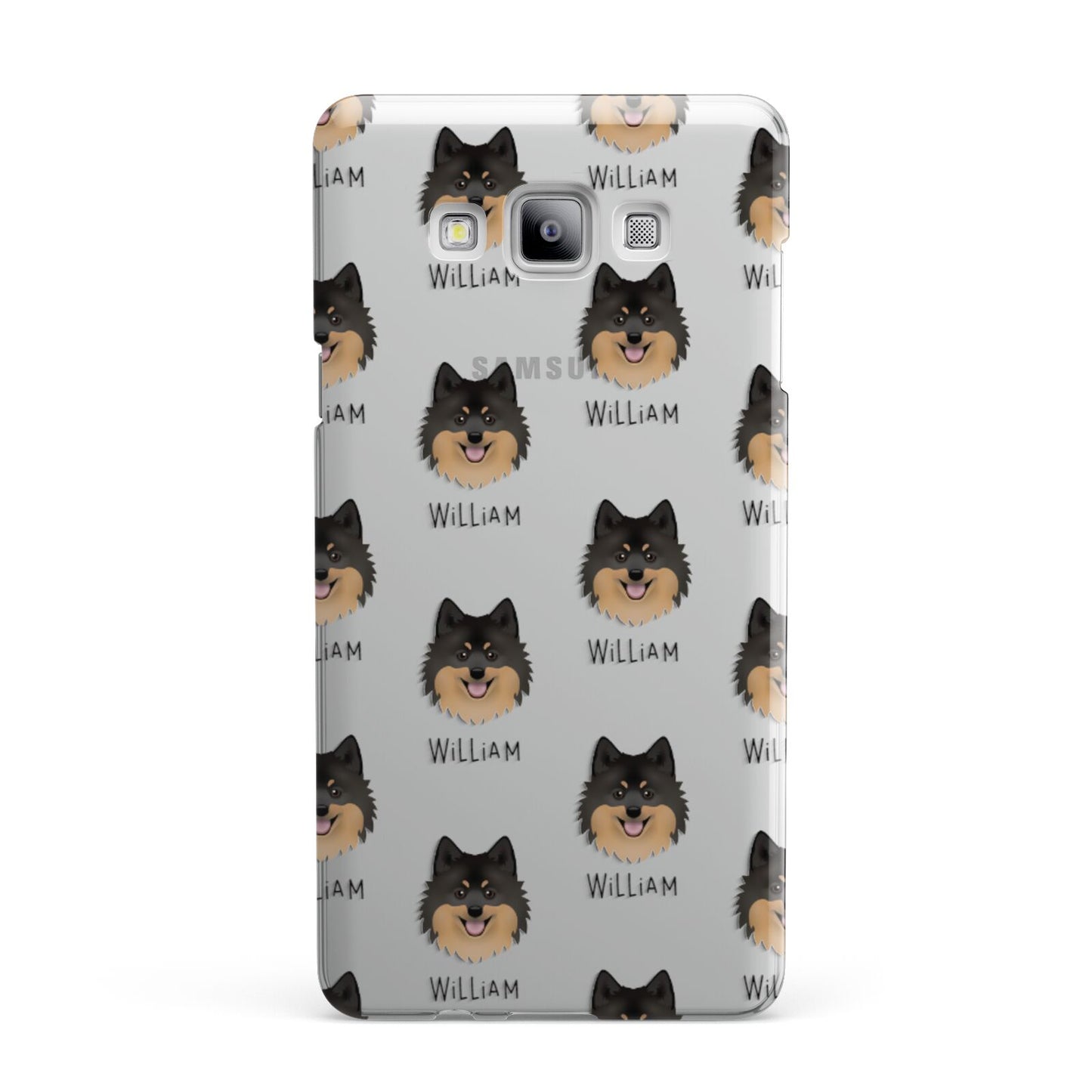 German Spitz Icon with Name Samsung Galaxy A7 2015 Case