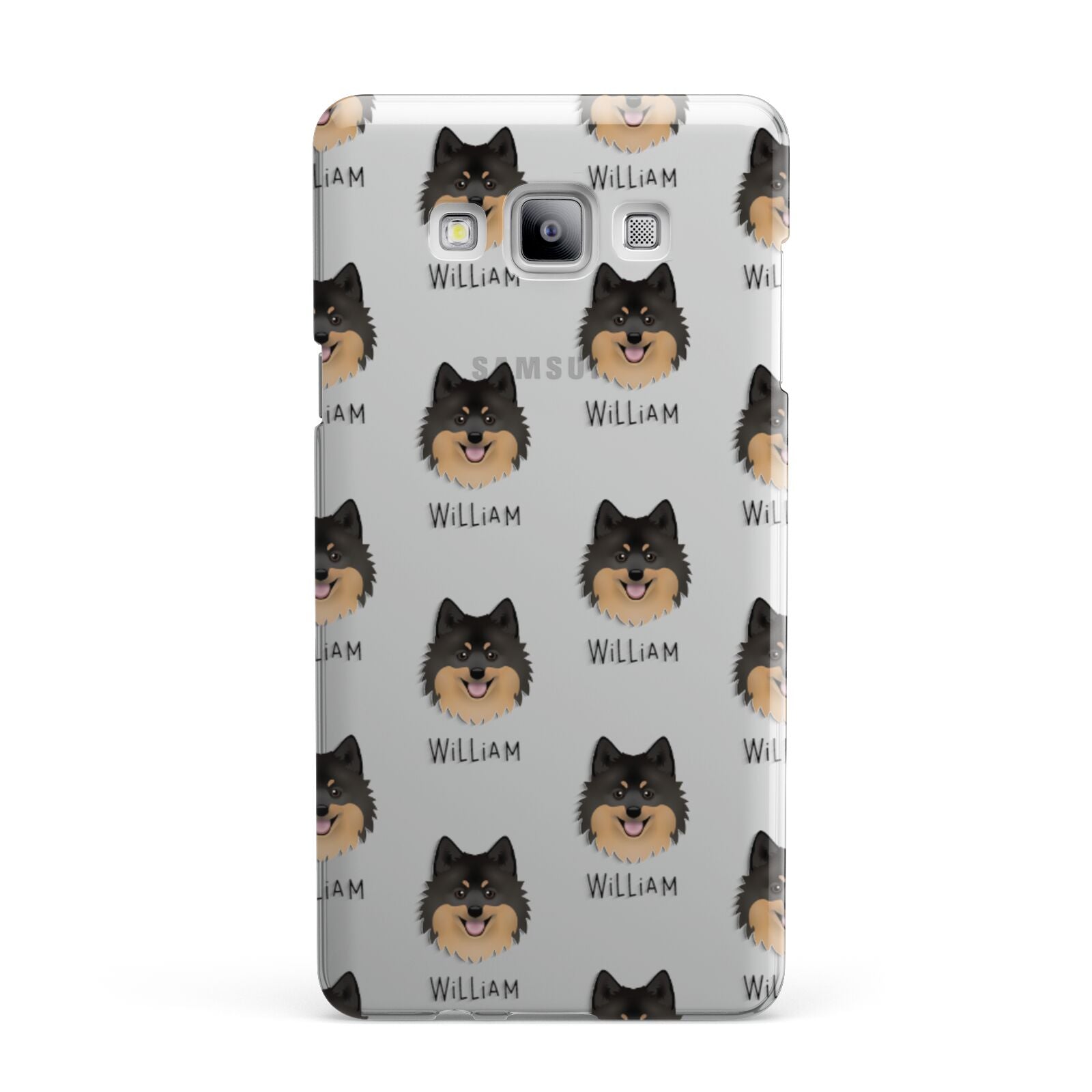 German Spitz Icon with Name Samsung Galaxy A7 2015 Case