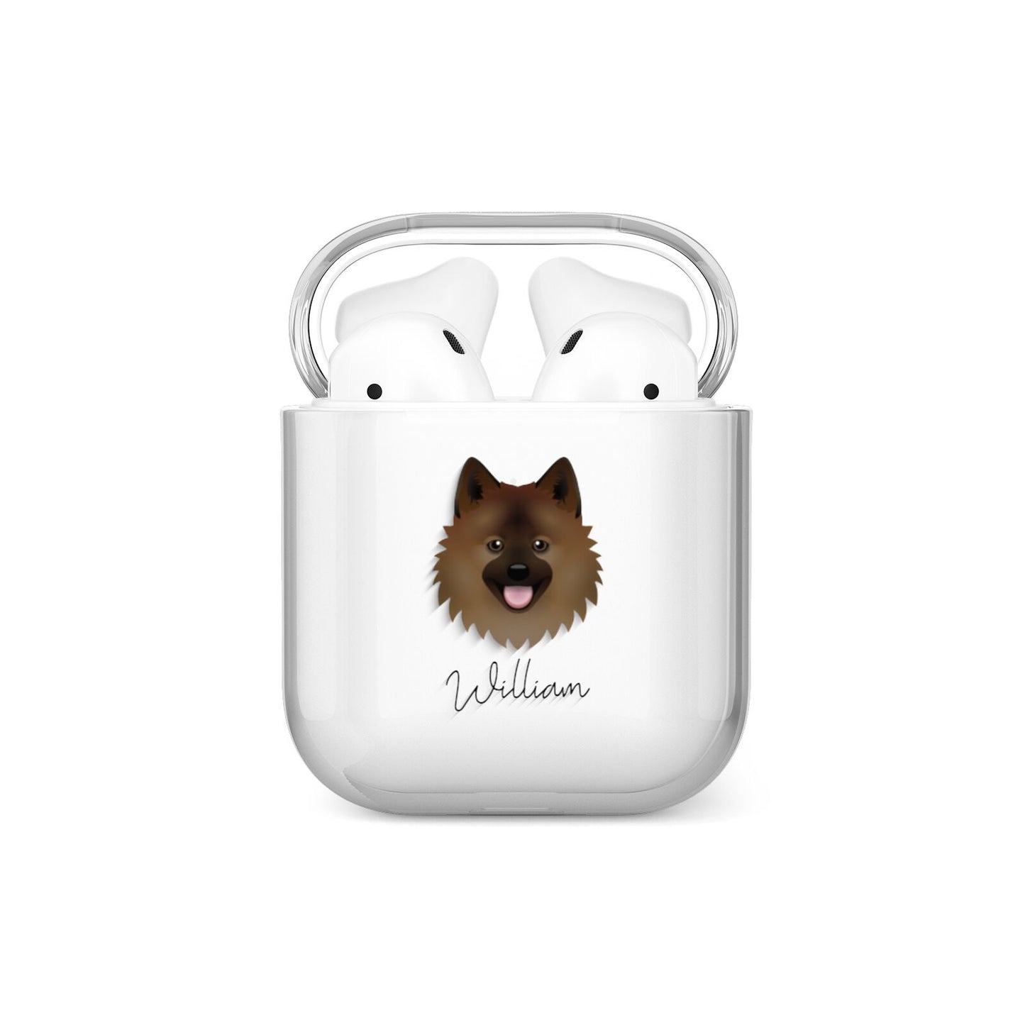 German Spitz Personalised AirPods Case