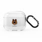 German Spitz Personalised AirPods Clear Case 3rd Gen