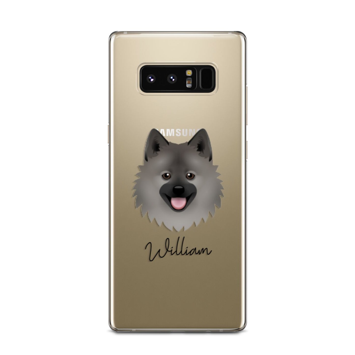 German Spitz Personalised Samsung Galaxy Note 8 Case