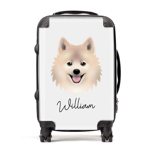 German Spitz Personalised Suitcase