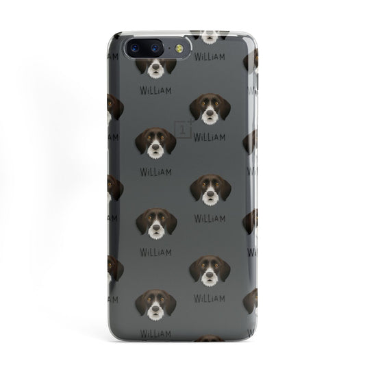 German Wirehaired Pointer Icon with Name OnePlus Case