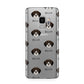 German Wirehaired Pointer Icon with Name Samsung Galaxy S9 Case