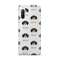 German Wirehaired Pointer Icon with Name Sony Xperia 10 III Case