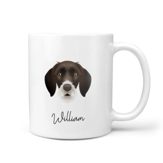 German Wirehaired Pointer Personalised 10oz Mug