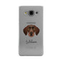 German Wirehaired Pointer Personalised Samsung Galaxy A3 Case
