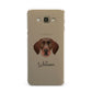 German Wirehaired Pointer Personalised Samsung Galaxy A8 Case