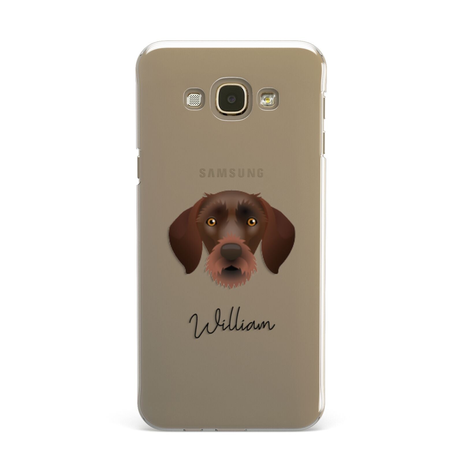 German Wirehaired Pointer Personalised Samsung Galaxy A8 Case