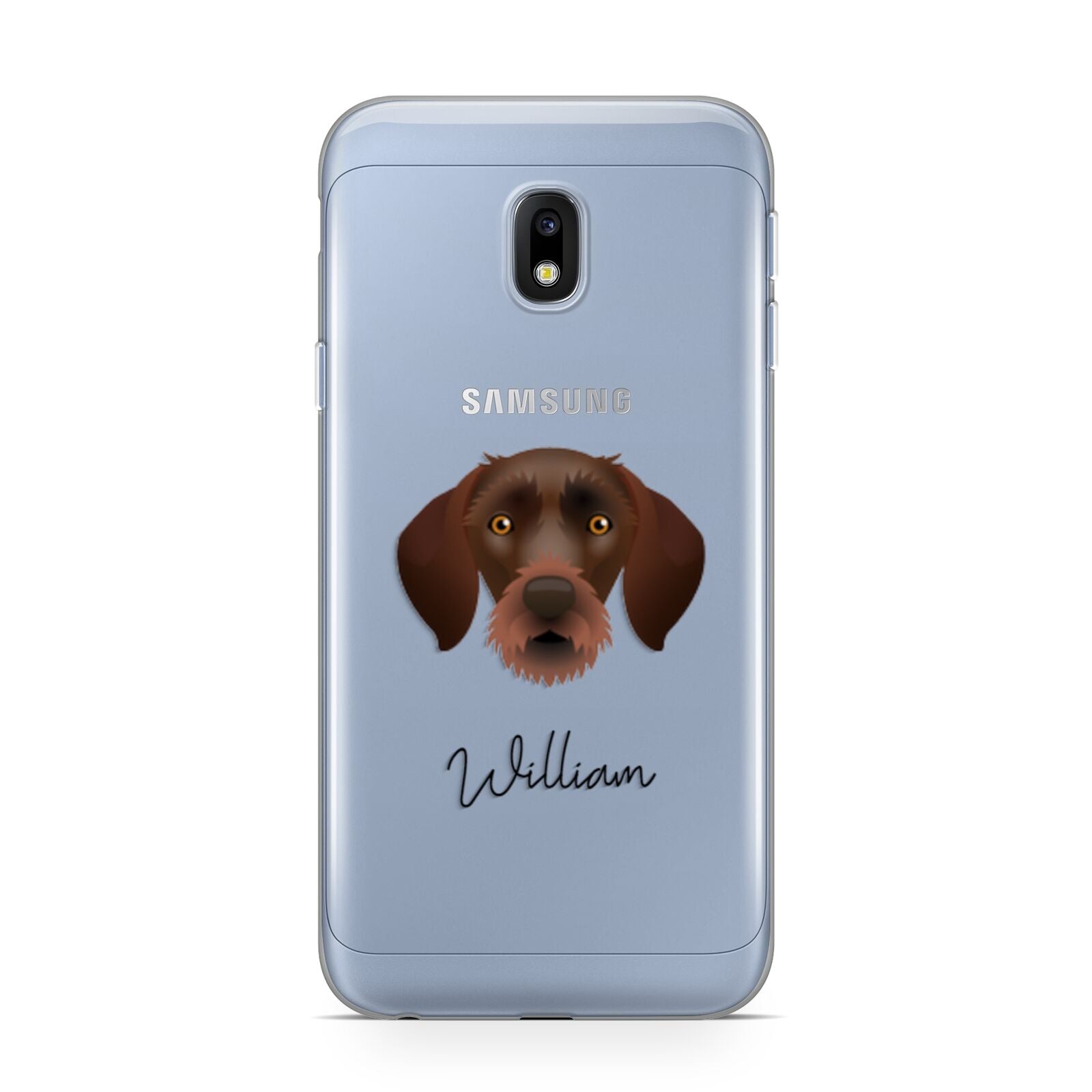 German Wirehaired Pointer Personalised Samsung Galaxy J3 2017 Case