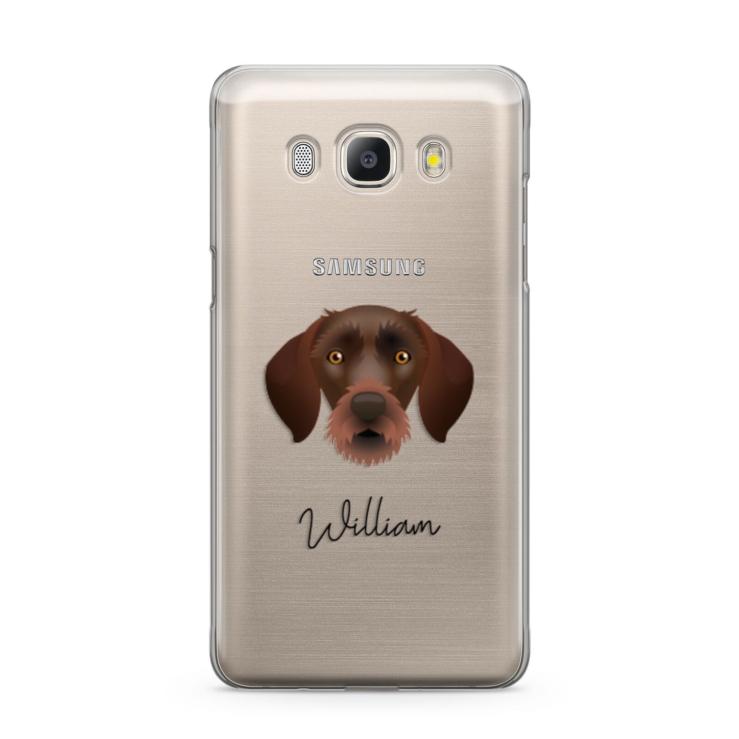 German Wirehaired Pointer Personalised Samsung Galaxy J5 2016 Case