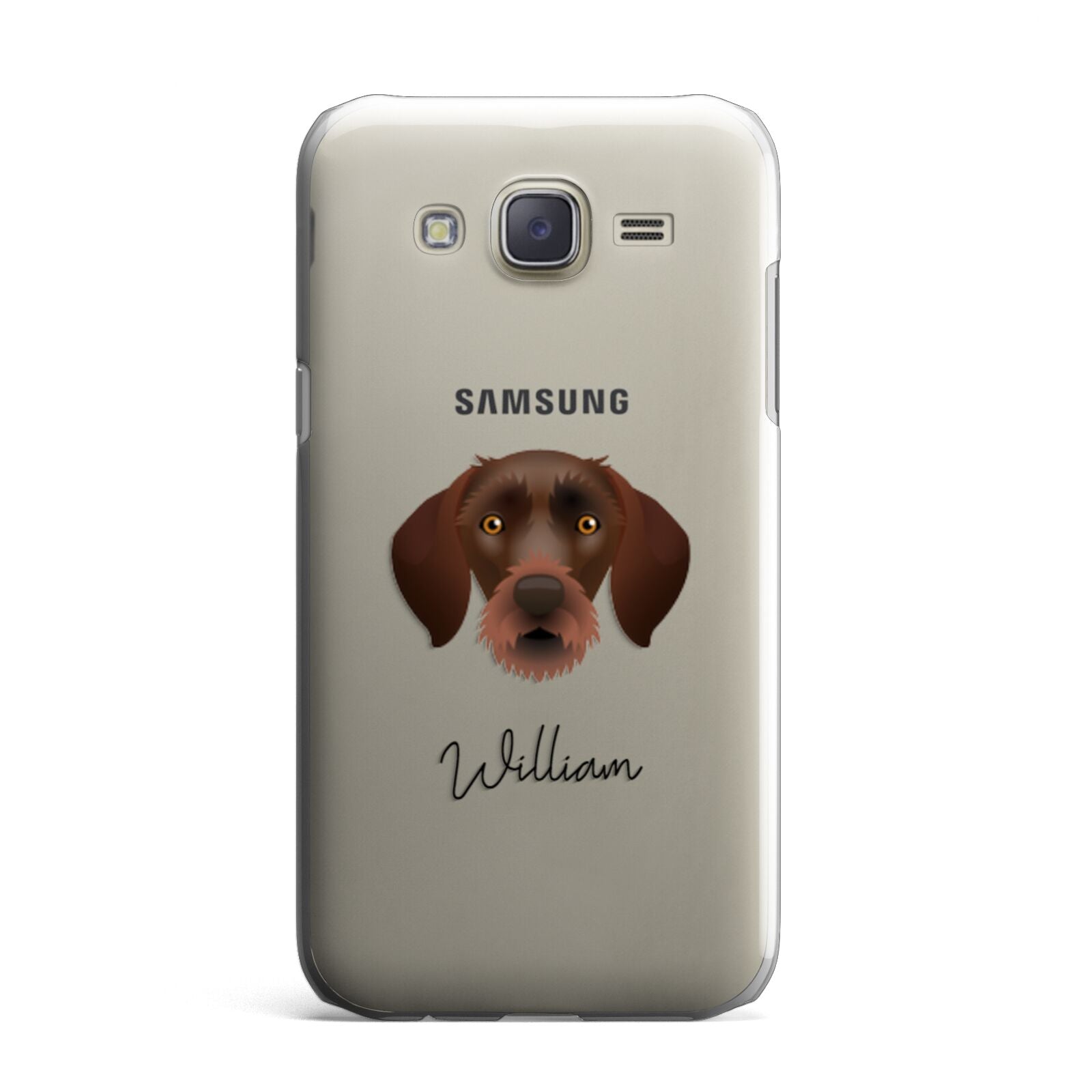German Wirehaired Pointer Personalised Samsung Galaxy J7 Case