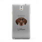 German Wirehaired Pointer Personalised Samsung Galaxy Note 3 Case