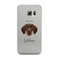 German Wirehaired Pointer Personalised Samsung Galaxy S6 Edge Case