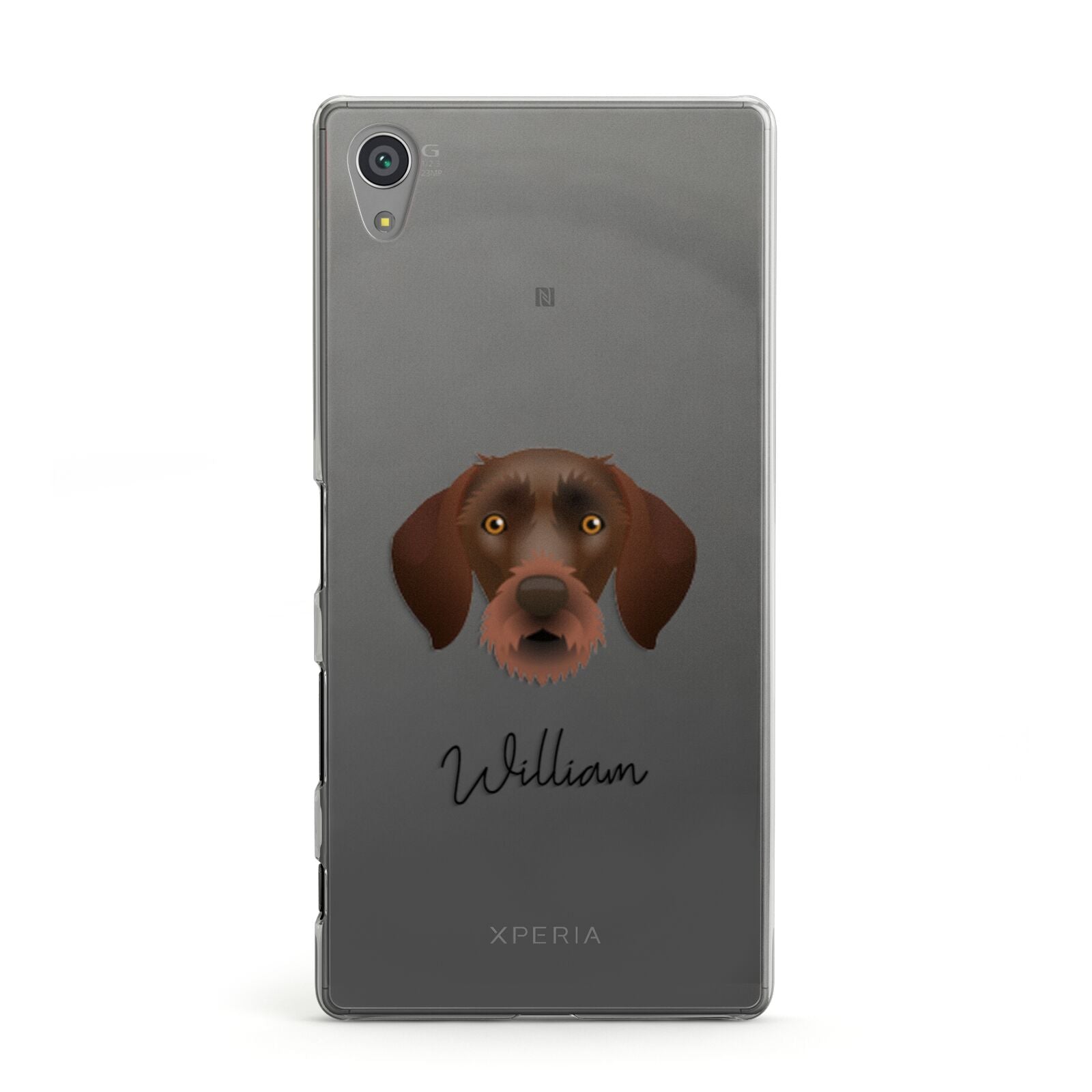German Wirehaired Pointer Personalised Sony Xperia Case