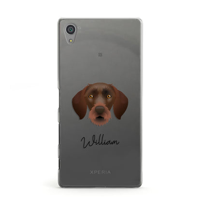 German Wirehaired Pointer Personalised Sony Xperia Case