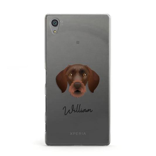 German Wirehaired Pointer Personalised Sony Xperia Case