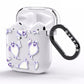 Ghost Halloween AirPods Clear Case Side Image