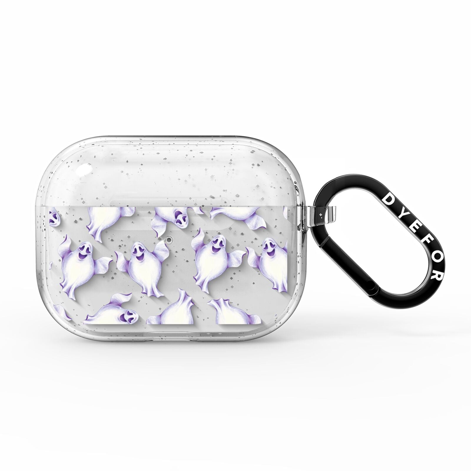 Ghost Halloween AirPods Pro Glitter Case