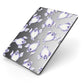 Ghost Halloween Apple iPad Case on Grey iPad Side View