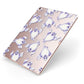 Ghost Halloween Apple iPad Case on Rose Gold iPad Side View
