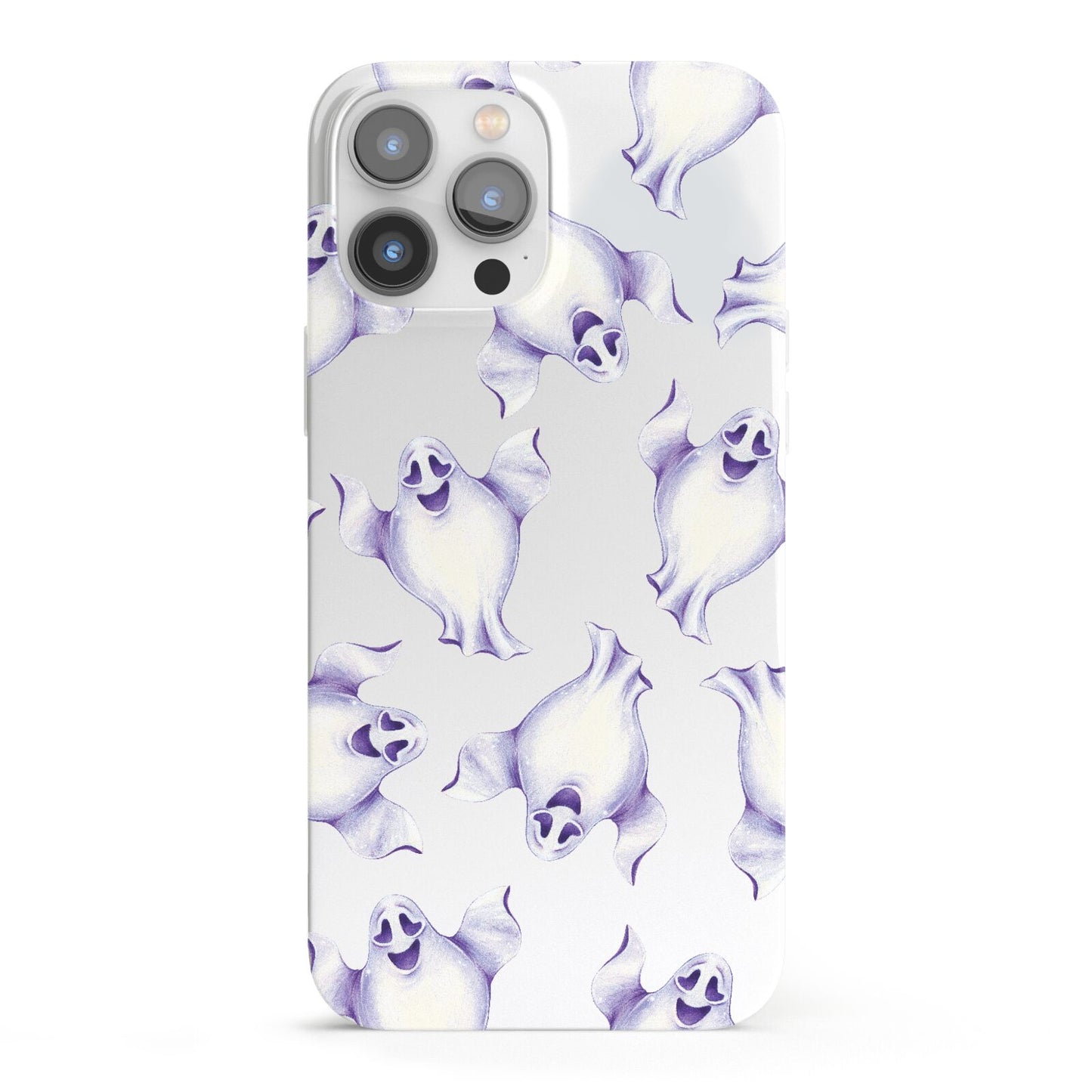 Ghost Halloween iPhone 13 Pro Max Full Wrap 3D Snap Case
